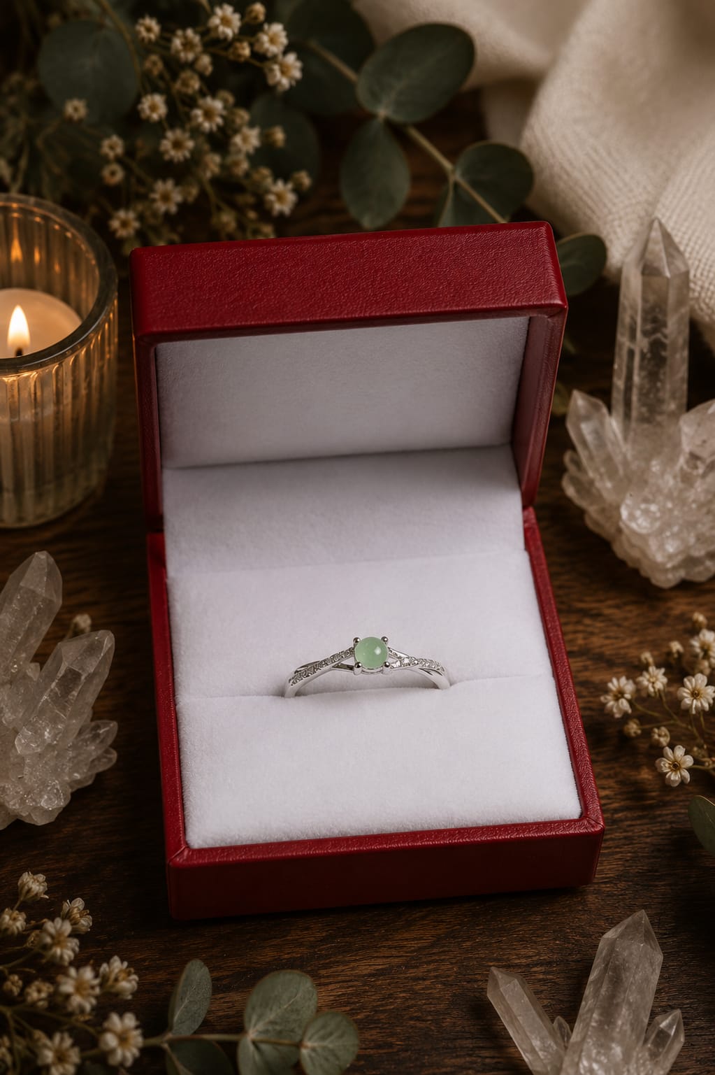 Anillo Esmeralda — Sanación y Equilibrio